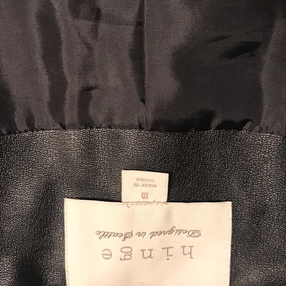 Hinge Tweed and Leather Coat/Jacket - Picture 6 of 12